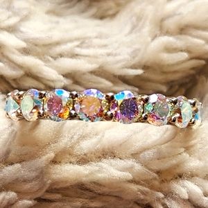 💥 Aurora Borealis Sterling Silver 925 Bella Luce Ring Size 8 💥 New NWT